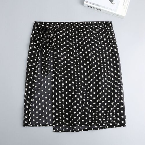 Black A-line Skirt, Unisex Size, Layered Underwear for Slimming Effect with Sweatshirt, Sweater, and Base Skirt