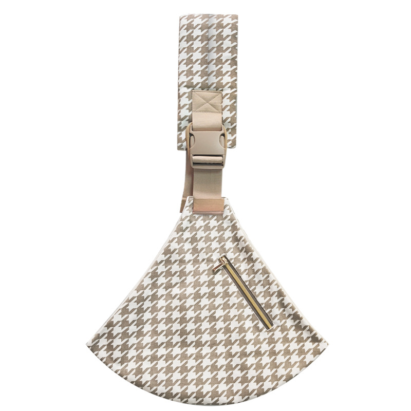 JP0997卡其千鸟格（拉链经典款）