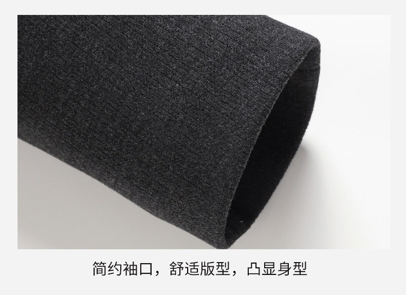 Áo vest nam dệt kim hai cúc chất liệu len pha, không nhăn, có lót trong — Màu nâu cà phê, Màu xanh dương, màu xám, màu đen chi tiết 23