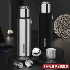 316不鏽鋼保溫杯男生女茶杯大容量1500ml水壺便攜水杯子2升3l