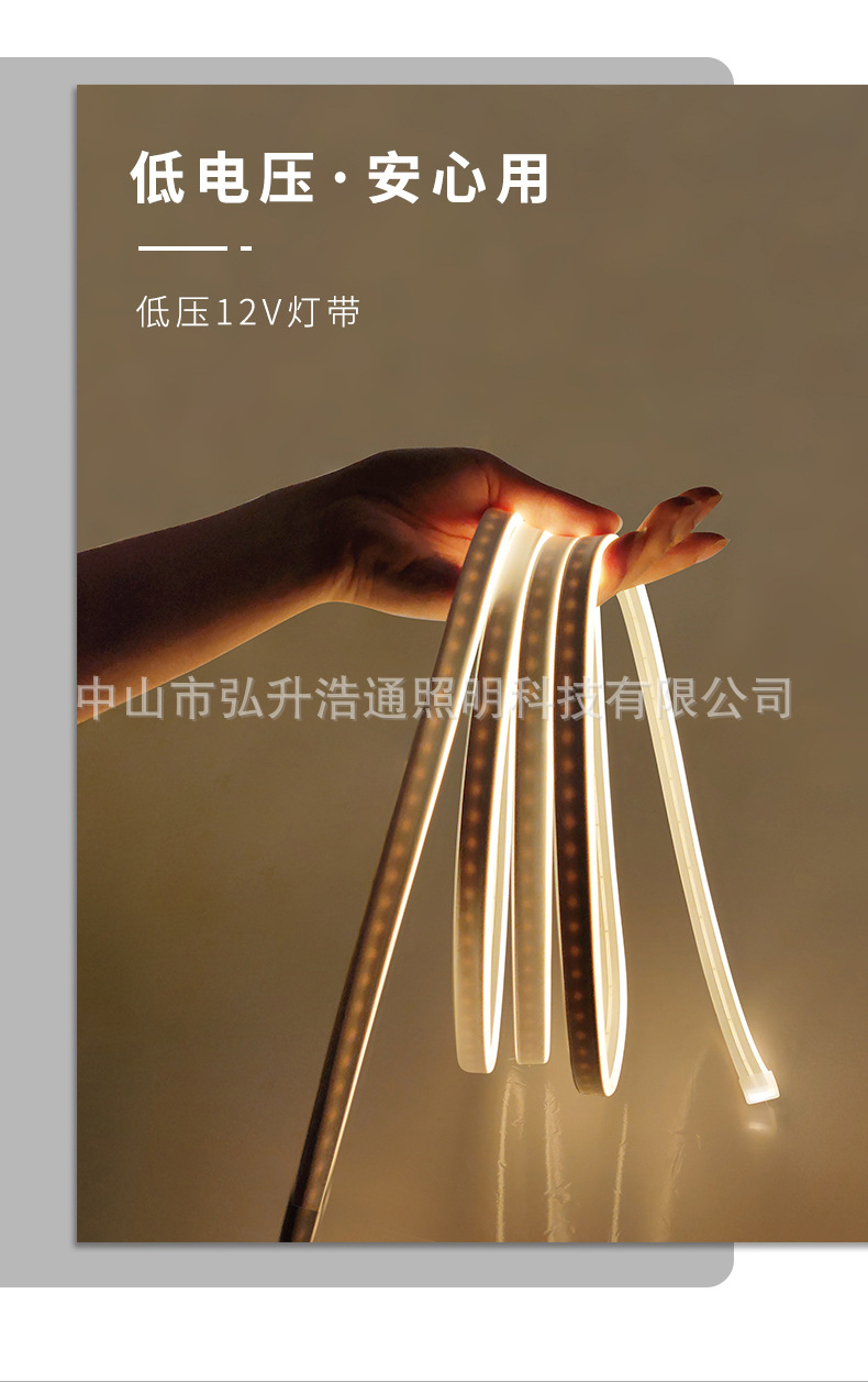 Essentially 12V 6*12 flexible neon light, single color set 2835 silicone shaped decorative super bright soft light strip recommended.