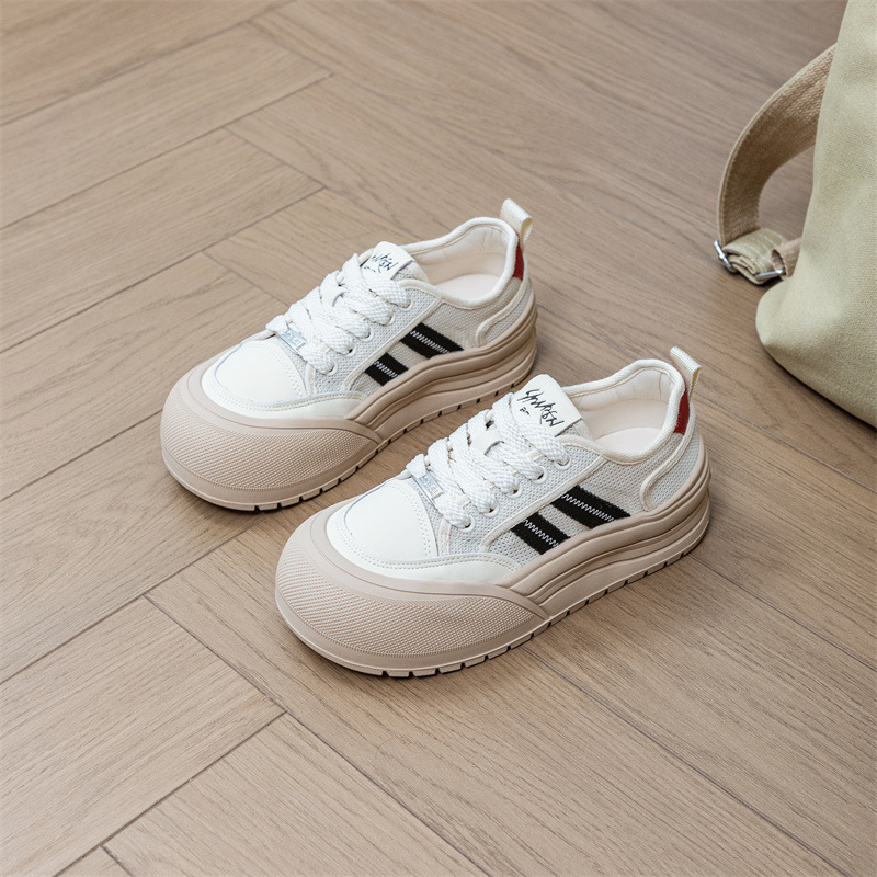 Shogu Genuine Mesh Shoes Women's Summer New Comfortable White Shoes Ins Breathable Sports Shoes Fashion Hole Shoes Trendy