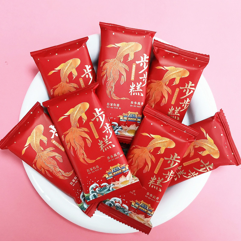My family's Youxi Bulk Bu Bu Cake Gold List Title Wedding Entrance Examination Appreciation Banquet Festive Pastry Souvenir Match