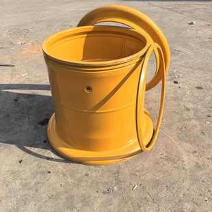 60 Loader Vacuum Steel Ring 22/3.0-25 Matching Tire 26.5-25 Modified Custom Engineering Hub
