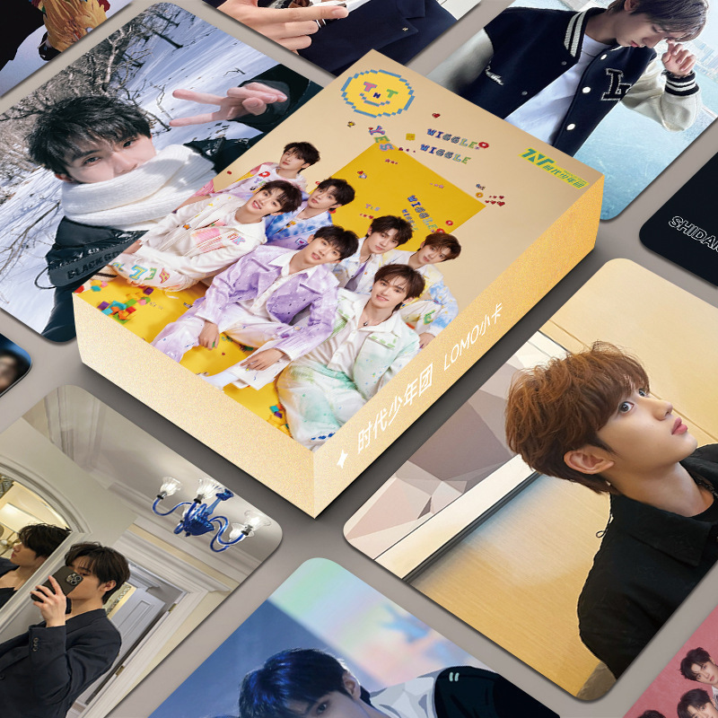 Tnt Era Youth Group Peripheral Lomo Card Ma Jiaqi Ding Chengxin Idol Support Small Card Collection Card