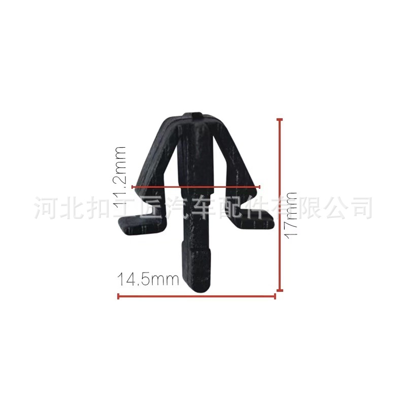 Adecuado para Wuling Qingling 700P KV600 clip de malla de automóvil hebilla de malla de malla de China accesorios de goma de malla de China
