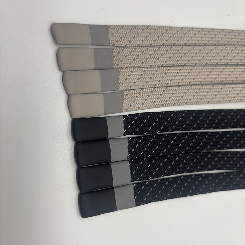 2.8cm双色硅胶滴胶绳浸胶涤纶圆绳卫衣帽绳休闲腰裤绳滴胶抽