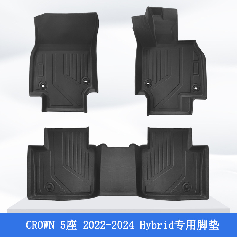 Aplicable para Japón 22 - 24 TOYOTA CORONA 3D TODO Clima Material TPE para automóviles almohadilla antisucio