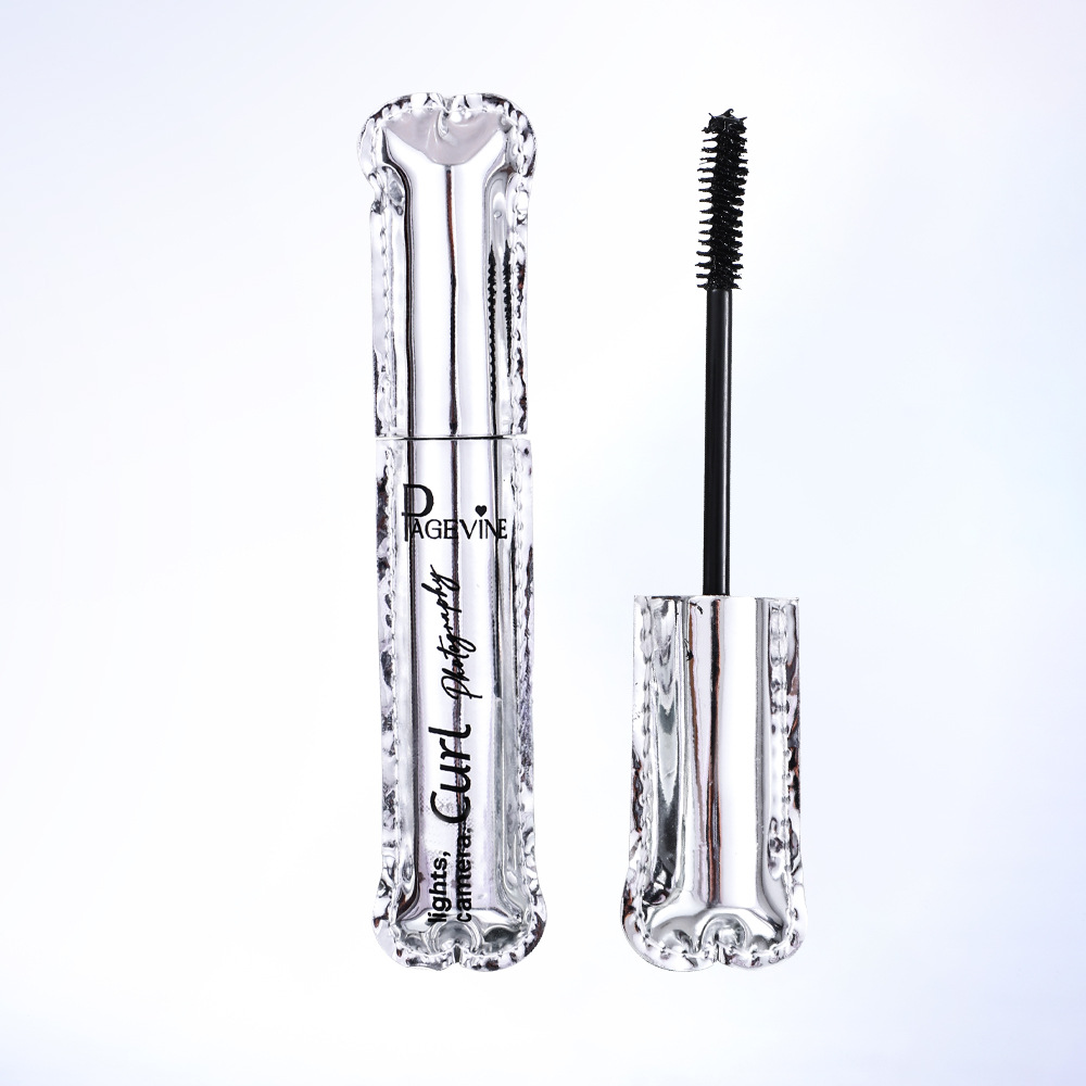Explosiones transfronterizas PAGE VINE mascara cubierta de cuero pequeño tubo de plata rollo de mascara densa secado rápido impermeable comercio exterior