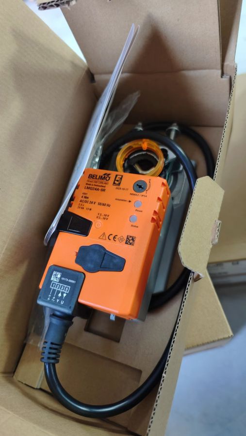 搏力谋快速风门执行器SMQ24A 额定电压AC24V50/60Hz