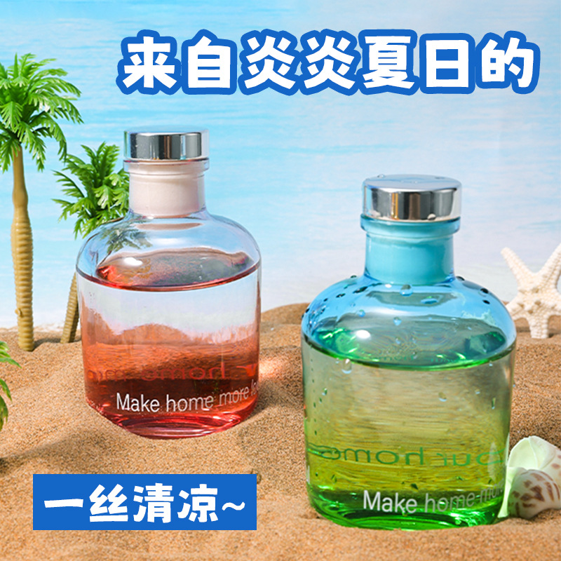 色彩繽紛藤條無火香薰擺件家用持久香氛空氣臥室室內廁所除臭去味