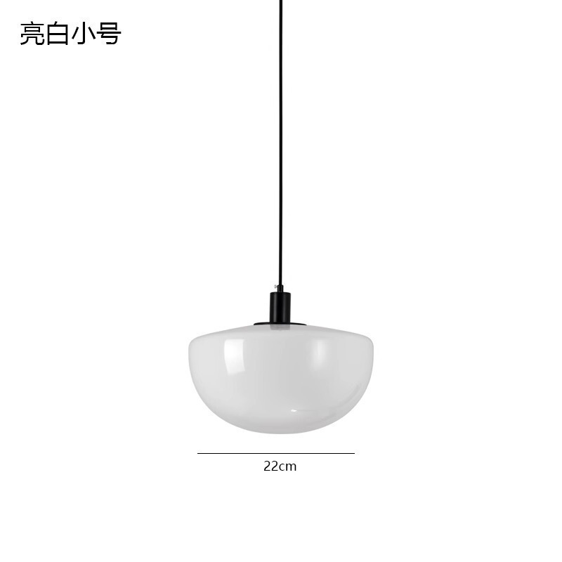 设计师包厢装饰法式卧室床头样板房餐厅创意圆形酒吧玻璃吊灯|undefined