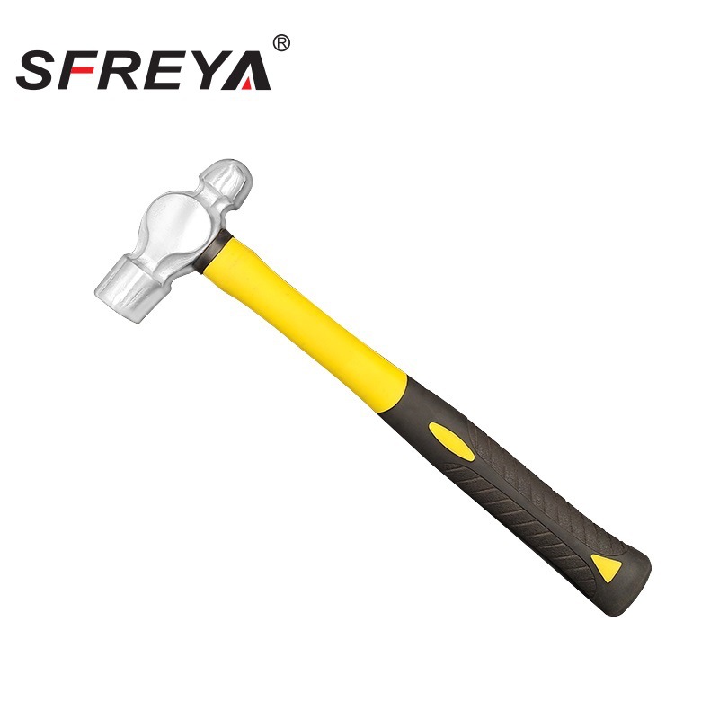 SFREYA不锈钢塑柄圆头锤不锈钢无磁圆头锤无磁锤子防腐蚀圆头锤