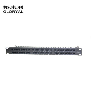 Six 48-port unshielded distribution frame UTP Cat.6 network distribution frame