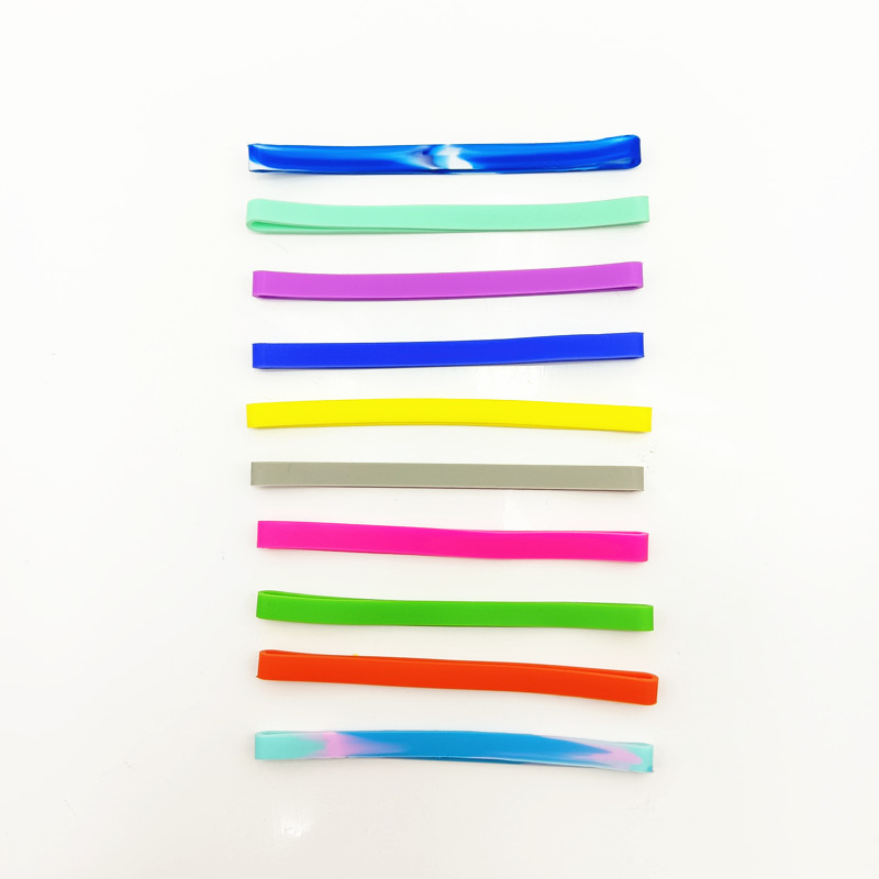 Cuerdas de silicona multifuncionales transfronterizas cuerdas de silicona bolsas de mano correa de marca marca de equipaje cuerdas de mano de color