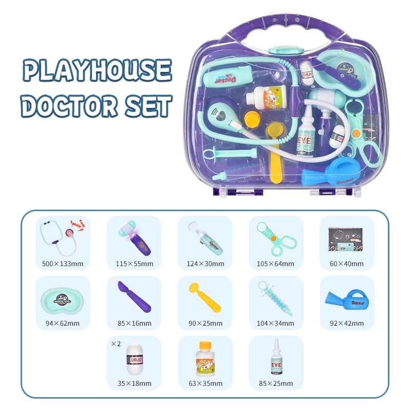 가벼운 소리 IC 보관 상자가있는 의료 도구 (세트 2)