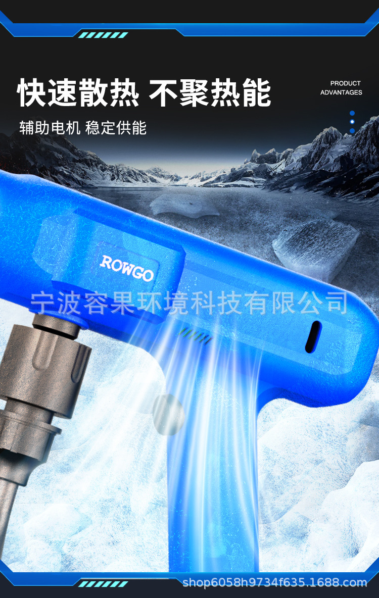 Directly from the Manufacturer: Wireless Car Washing Machine, High-Pressure Water Gun, Household Rechargeable Powerful Electric Water Gun, Car Washing Magic Tool