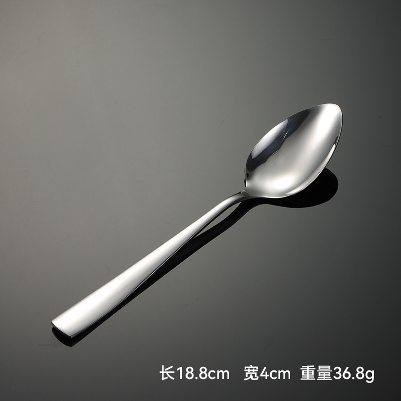 イーンステンレス鋼角ハンドル洋食器ナイフ、フォーク、スプーンギフト C007 マルチ仕様布ホイール研磨ステーキナイフクロスボーダー|undefined