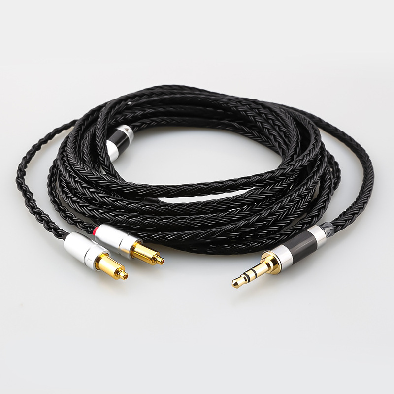 16-Core Single Crystal Copper Silver-Plated Suitable for Shure Srh1440 Srh1540 Srh1840 Headphone Upgrade Cable