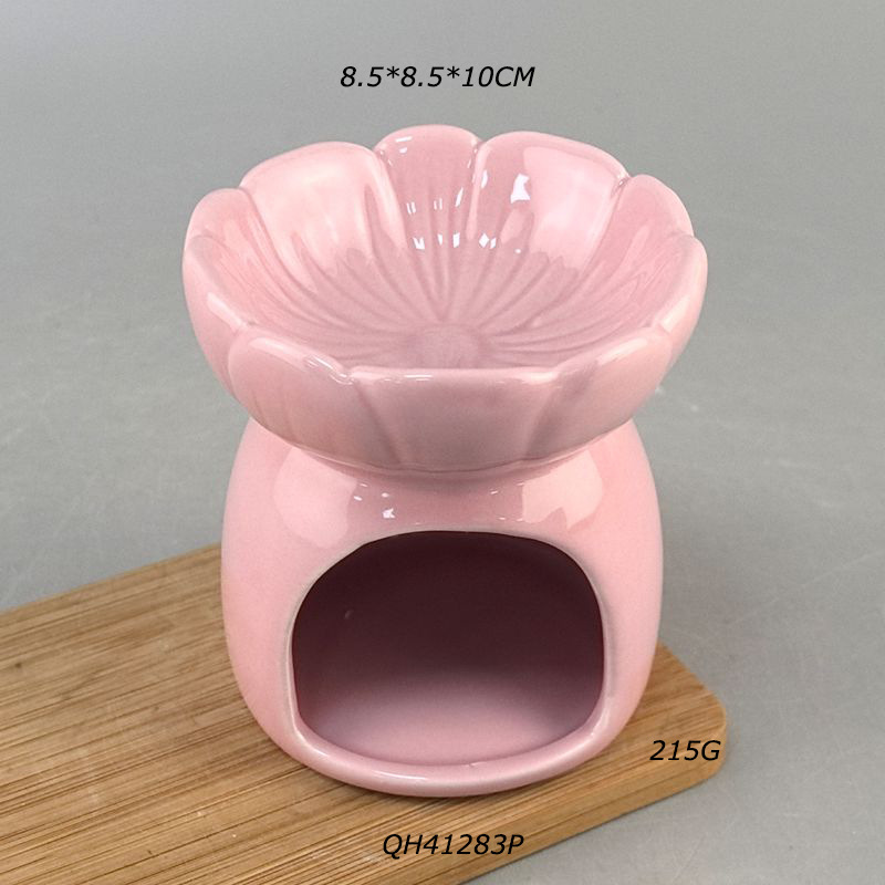 Aceite esencial transfronterizo, evaporador, lámpara de aceite esencial de hotel, vela de dormitorio, quemador de incienso de cerámica de cera T para el hogar, quemador de incienso, quemador de aromaterapia