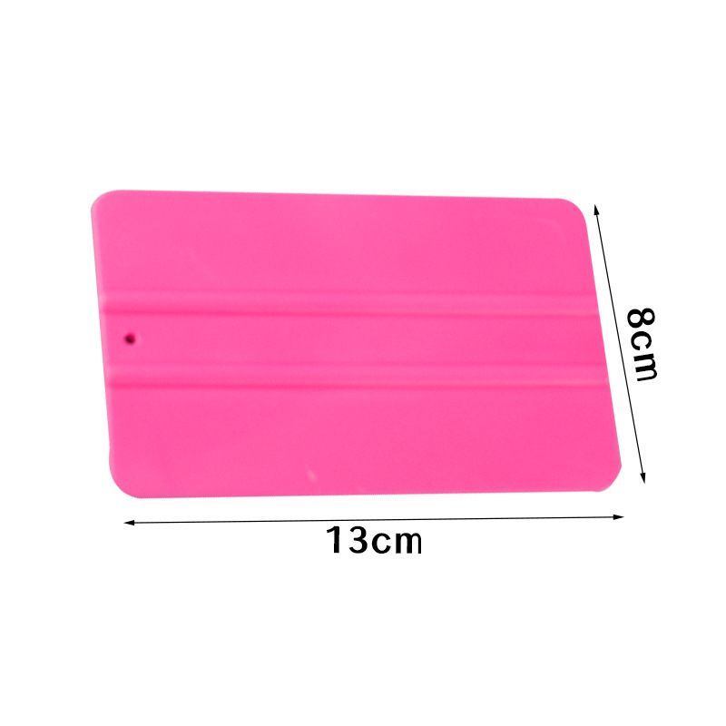 Material suave del automóvil, herramienta de película de cambio de color, raspador, ropa de automóvil, tablero suave, foto cuadrada, raspador de franela gruesa, anti-rayado image 11