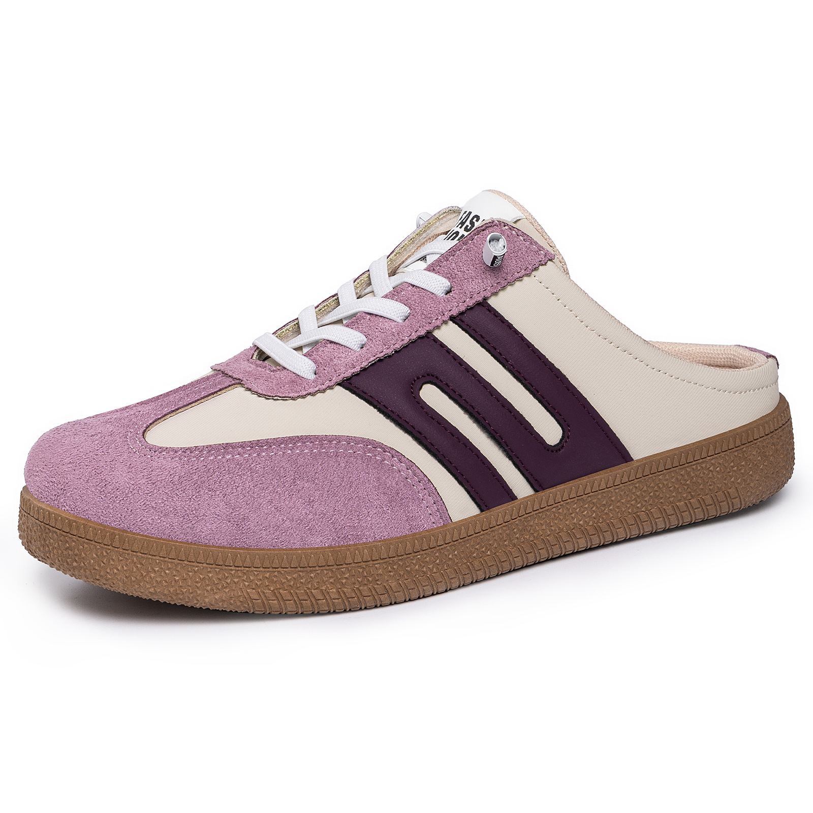 Zapatos de mujer de verano transfronterizos retrógrados de entrenamiento alemán medio arrastrar un pedazo de suela suave transpirable zapatos casuales muller estilo universal