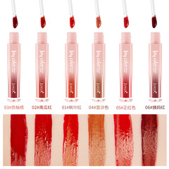 佳雅液體鏡光嬌嫩櫻花唇釉六色國貨小眾學生款唇彩女口紅彩妝廠家