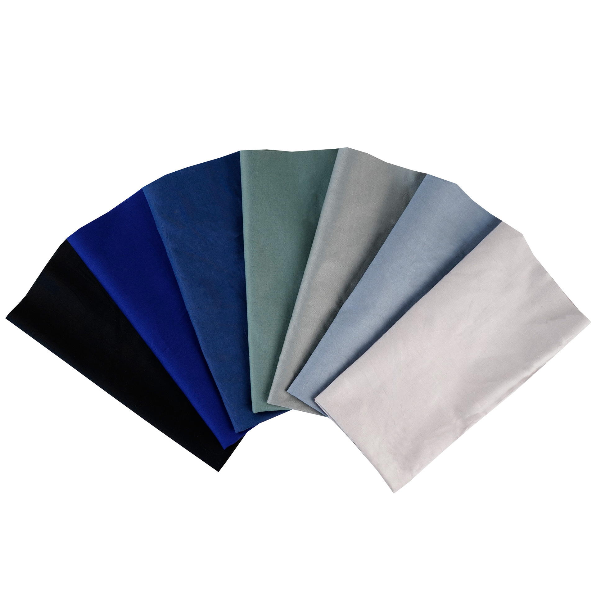 藏青灰色斜纹棉布