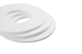 捷丰流体 JF 突面膨胀聚四氟乙烯垫片 DN1000,PN2.5 DN1000,PN2.5,T=3.0MM,EPTFE垫片 RF面 10V2652『固安捷』