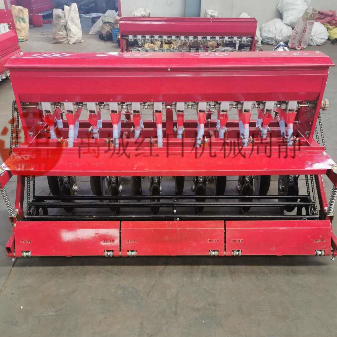 12行小麦施肥播种机  农用玉米施肥播种机   播种机生产厂家