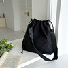 Capacious shoulder bag, nylon one-shoulder bag for leisure