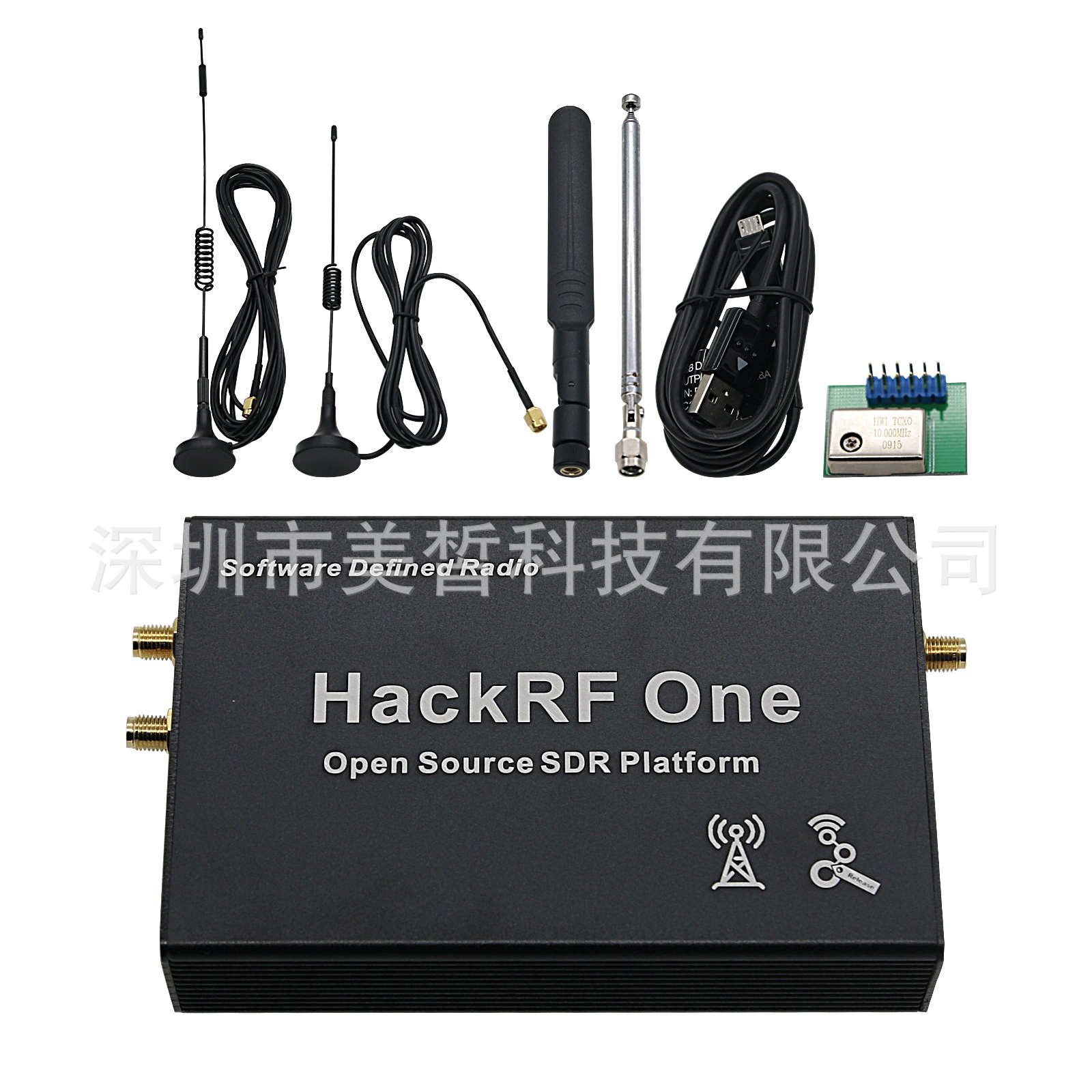 Трансграничный открытый исходный код Hackrf one R10 V2.1.0 программно-определяемый комплект радиоразработчика платы приемника