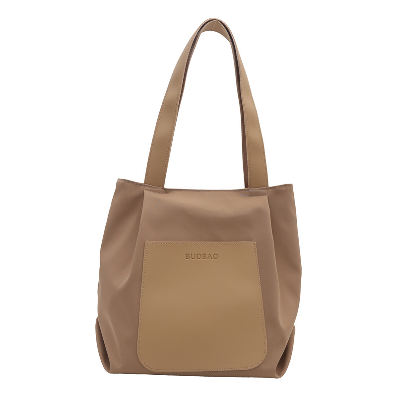 Casual, moda, bolso de gran capacidad para mujeres 2024 nuevo invierno simple, bolsa de hombro para viajar, bolsa de viaje ligera
