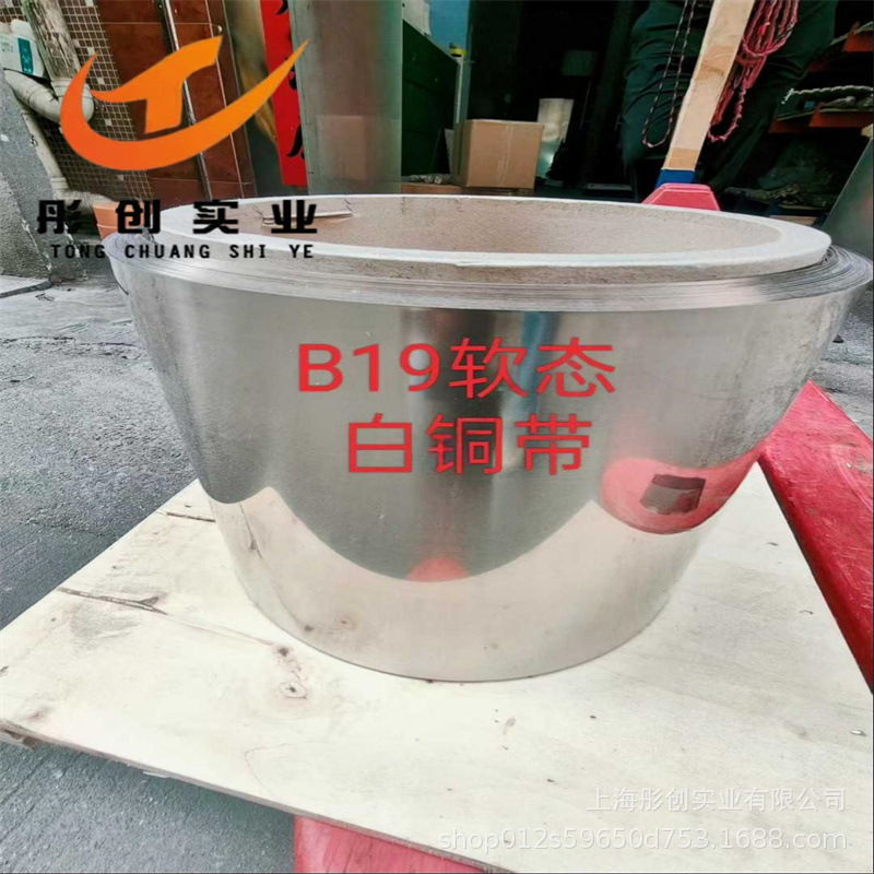 供应耐腐蚀铜镍合金B19白铜棒B19白铜板B19白铜锻环件白铜带 彤创