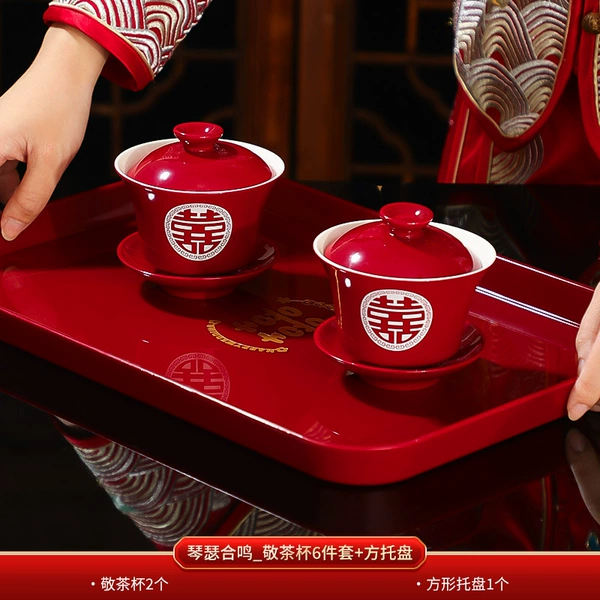 The music of the piano and the sound of the piano_tea cup [6-piece set + tray]
