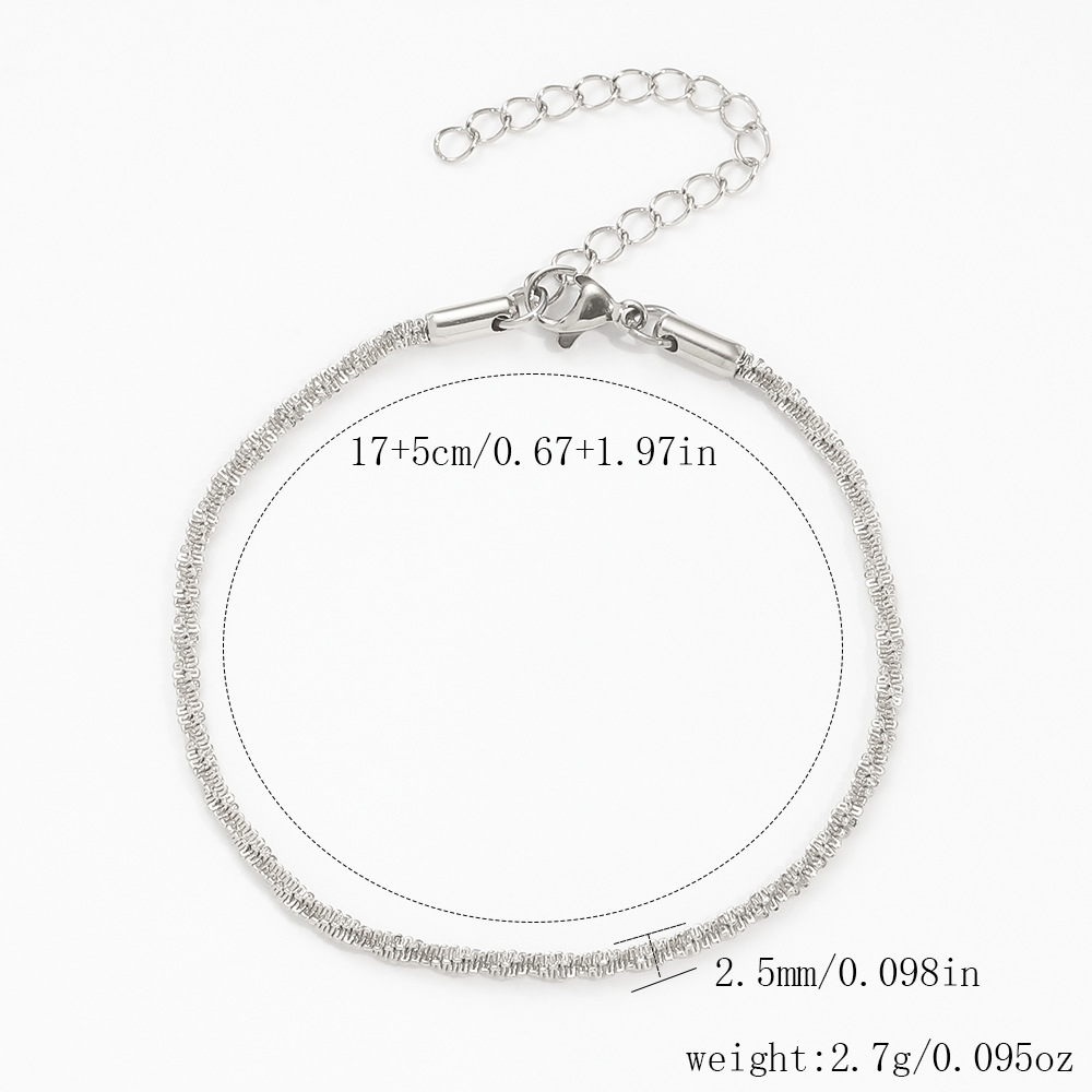 스틸컬러 [2.5 콜리플라워 체인] 17+5cm