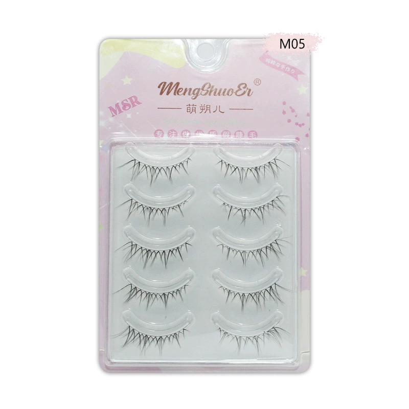 Little evil dense desire to fake eyelashes, прозрачные стержни, вся природная имитация женской группы новичок к cos Барби