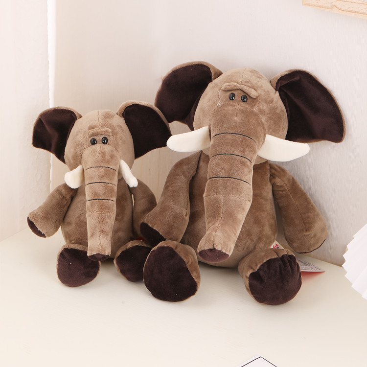 Bosque animal muñeca León Tigre elefante mapache muñeca máquina agarrar Ragdoll juguete de peluche fábrica al por mayor