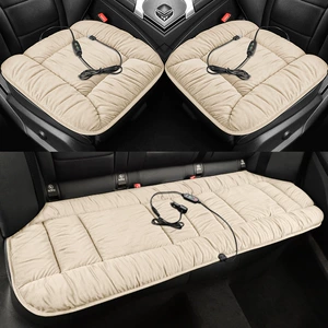 Graphene Car Heated Seat Cushion, Warm Car Home Universal Single-Piece Butt Cushion, USB Interface Electric Heated Seat Cushion