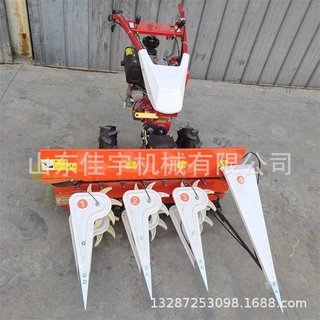 汽油牧草收割机手推式水稻谷子高粱大豆割倒机 辣椒苜蓿收割台