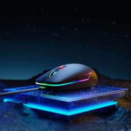 AI智能语音鼠标 双模充电RGB鼠标  智能GPT 星火大模型鼠标