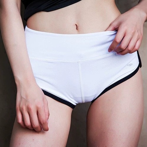 2022 Cross-Border Export Women's Butt-Lifting Shorts Slimming Look High-Waisted Large Size Sports Pants Fitness Shorts Yoga Pants
