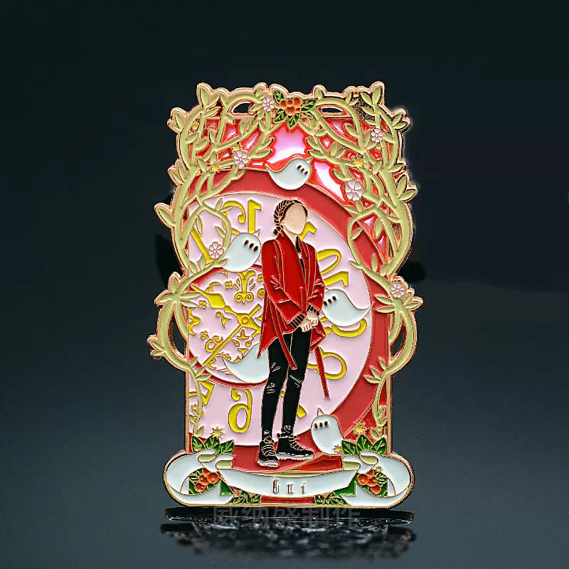 金属徽章定做胸针成人礼纪念章勋章珐琅胸章奖牌烤漆校徽定制LOGO