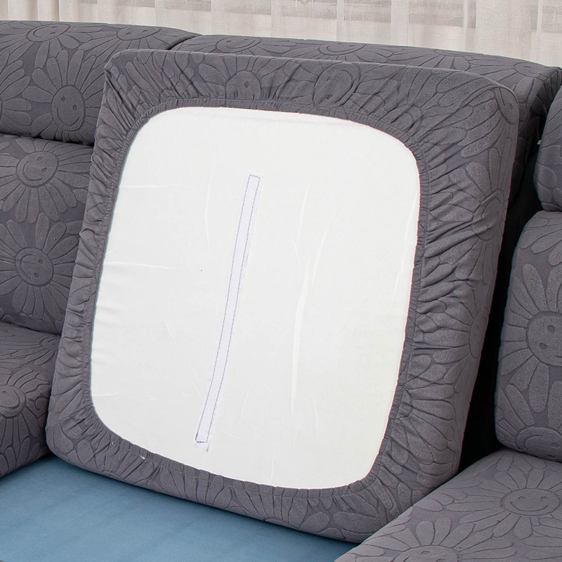 Stretch Sofa Cover Solid Color Cushion Cover Sofa Cover Cover All-inclusive Four Seasons Universal Cover Cloth Sofa Cushion Cover