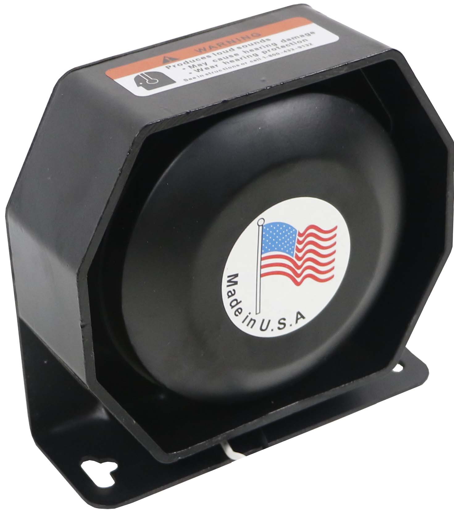 Cross-border 12V car alarm speaker 200W high-pitched loudspeaker siren speaker ultra-thin design octagonal speaker