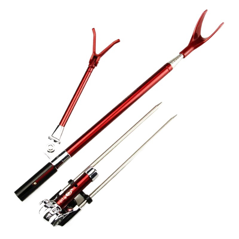 Beaufeit Boyang Stainless Steel Fishing Bracket Rod Multifunctional Fishing Box Fishing Chair Battery Ground Insertion Fishing Rod Table Fishing Rod