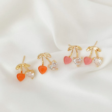 14K����ɫ�Ƕ�ʯճ؈�ې��ę���S925����ֹ�DIY���ᔶ���