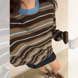 女式针织衫;女式衬衫;休闲裤