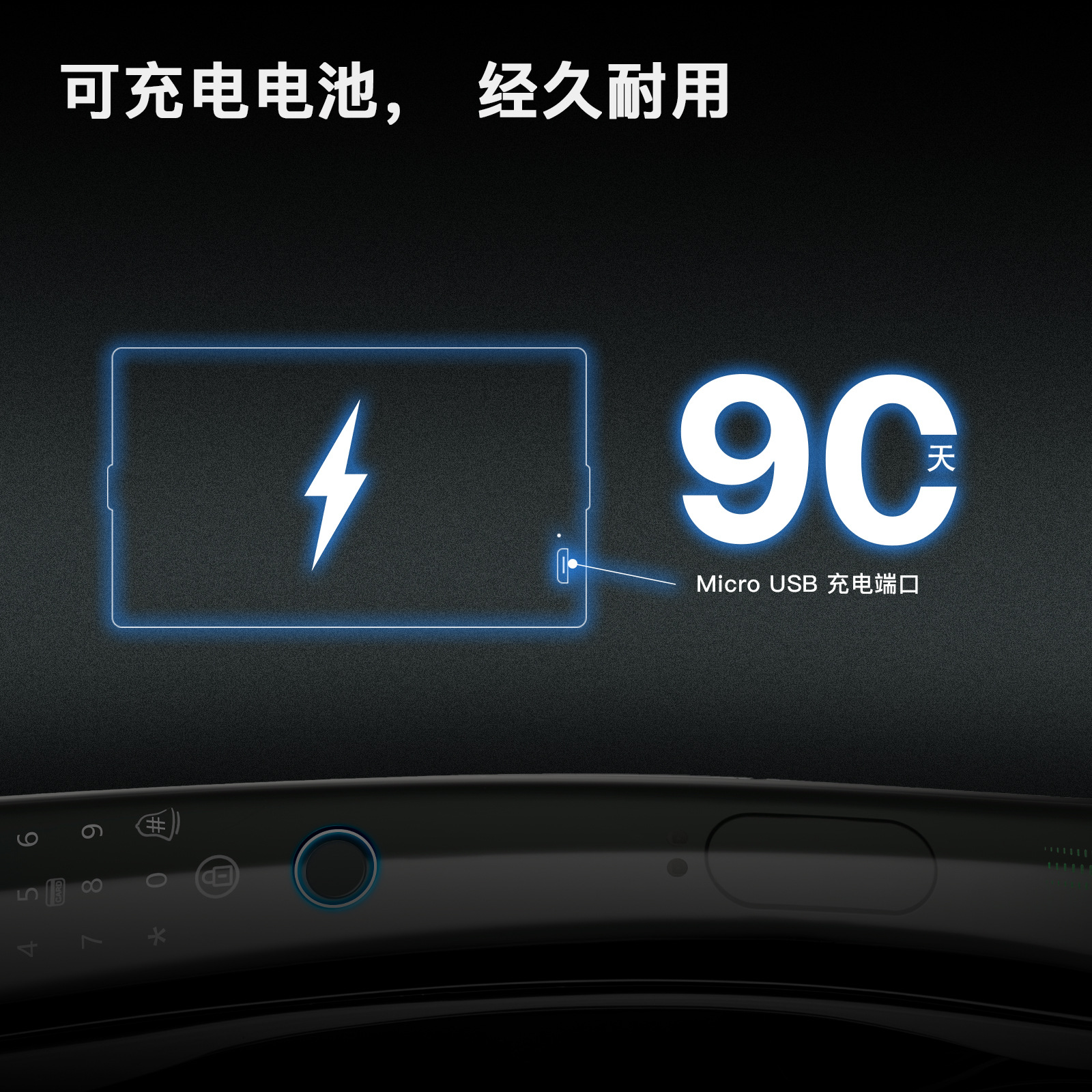 Title 8, Serrure de porte intelligente à reconnaissance ...