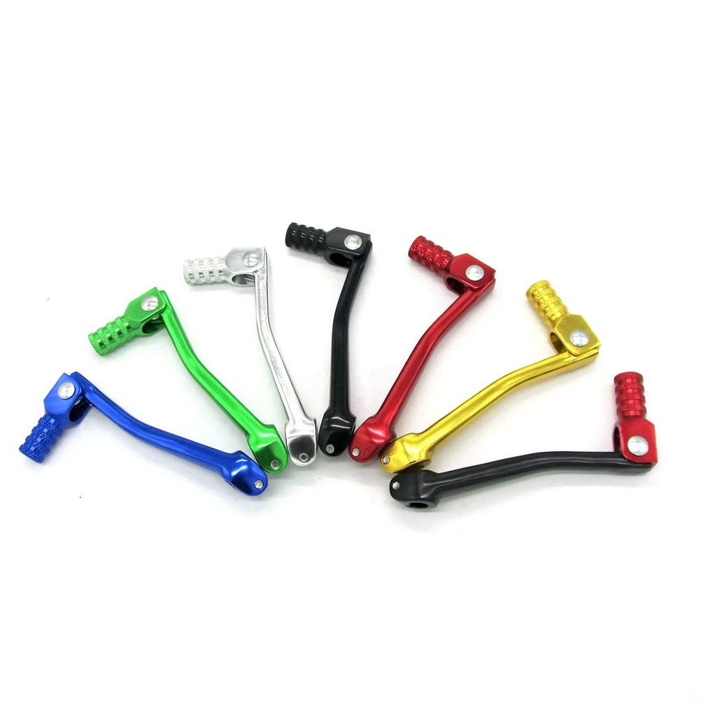Cross-Border Supply of Motorcycle Accessories 50Cc-250Cc Aluminum Alloy Gear Shift Lever Folding Gear Lever Trendy Modified Model